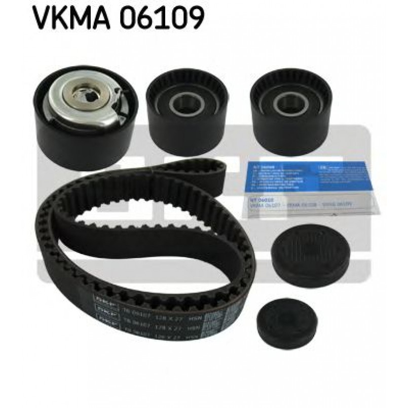 VKMA 06109 SKF Комплект (ремінь+ролики)